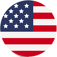 US flaag badge